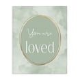 thumbnail image 1 of Stupell Industries Modern Green Golden Affirmation Canvas Art, 24 x 30, by Christine Simpson Art, 1 of 8