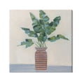 thumbnail image 1 of Stupell Industries Green Palm Plant Brown Vase Still Life Painting, 24 x 24, Design by Sally Swatland, 1 of 6