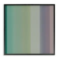 thumbnail image 1 of Stupell Industries Green & Purple Gradient Abstract Painting Black Framed Art Print Wall Art, 12 x 12, 1 of 2