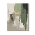 thumbnail image 1 of Stupell Industries Green & Tan Brush Strokes Abstract Painting Gallery Wrapped Canvas Art Print Wall Art, 16 x 20, 1 of 8