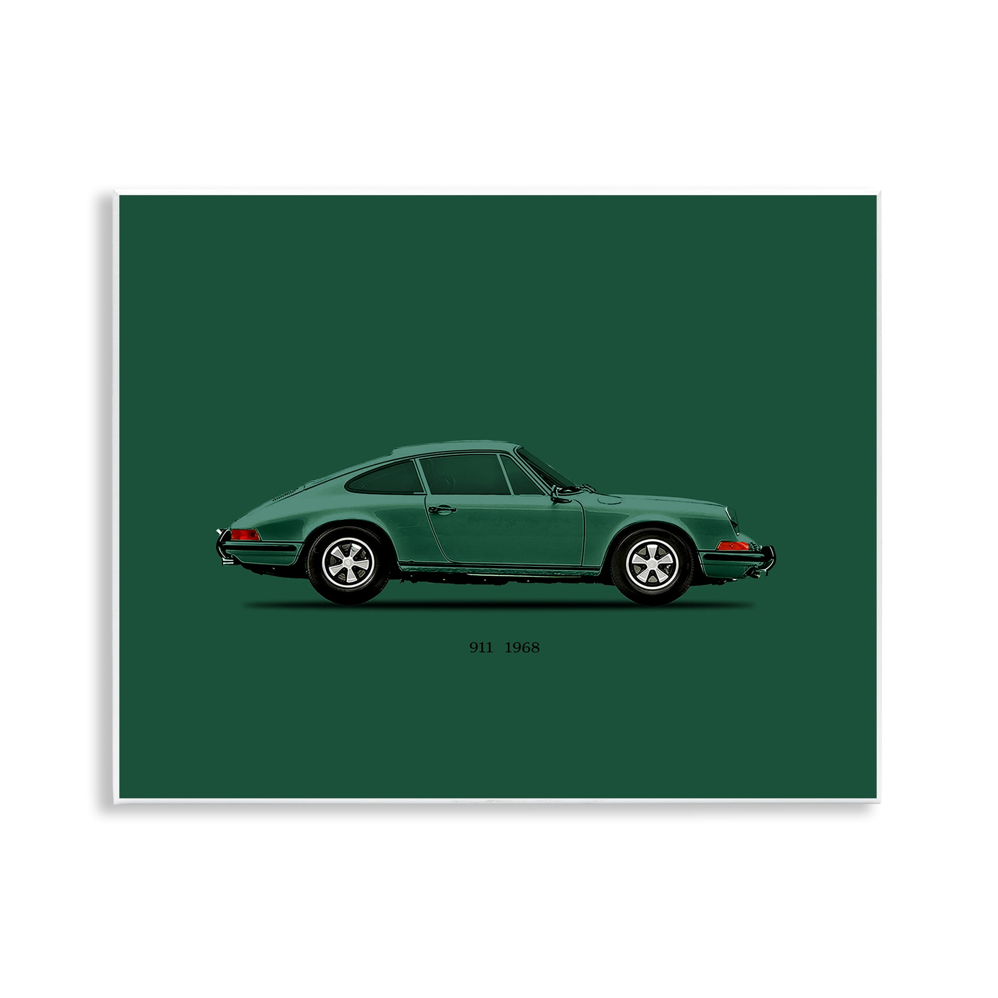 Stupell Industries Green Toned Classic Car Wall Plaque Art, design by Mark Rogan