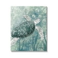 thumbnail image 1 of Stupell Industries Green Turtle & Bubbles Animals & Insects Painting Gallery Wrapped Canvas Print Wall Art, 16 x 20, 1 of 8
