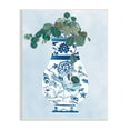 thumbnail image 1 of Stupell Industries Green Vine Plant Ornate Blue Bird Vase, 10 x 15, Design by Melissa Wang&nbsp;, 1 of 6