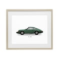 thumbnail image 1 of Stupell Industries Modern Green Vintage Car Model Birch Framed Print Under Glass, 16 x 13, by Mark Rogan, 1 of 8