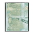 thumbnail image 1 of Stupell Industries Green Weathered Abstract Abstract Painting Black Framed Art Print Wall Art, 16 x 20, 1 of 10