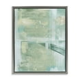 thumbnail image 1 of Stupell Industries Green Weathered Abstract Abstract Painting Gray Floater Framed Canvas Art Print Wall Art, 25 x 31, 1 of 10