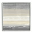 thumbnail image 1 of Stupell Industries Grey Abstract Landscape Abstract Painting Gray Framed Art Print Wall Art, 17 x 17, 1 of 9