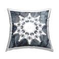 thumbnail image 1 of Stupell Industries Grey Boho Pattern Decorative Printed Throw Pillow, 18 x 18, 1 of 5