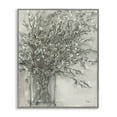 thumbnail image 1 of Stupell Industries Grey Charcoal Bouquet Plants & Flowers Painting Gray Framed Art Print Wall Art, 11 x 14, 1 of 2