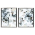 thumbnail image 1 of Stupell Industries Contemporary Grey Faded Abstraction Gray 2pc Floating Frame Art Set, 17 x 21 each, by June Erica Vess, 1 of 8