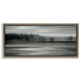 thumbnail image 1 of Stupell Industries Grey Nature Landscape Landscape Painting Brown Floater Framed Canvas Art Print Wall Art, 25 x 11, 1 of 9
