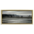 Stupell Industries Grey Nature Landscape Landscape Painting Gold