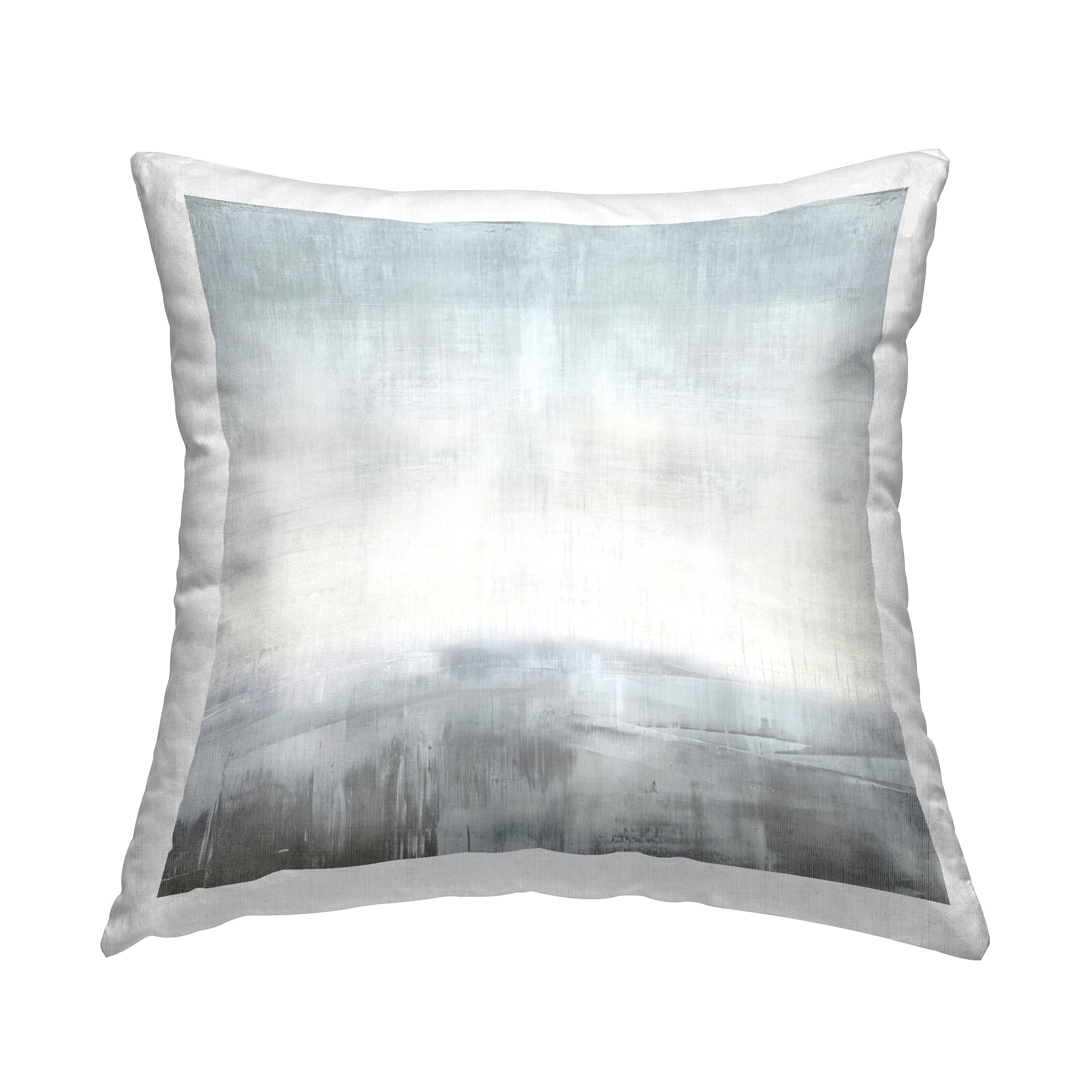 Stupell Industries Grey Serene Landscape Decorative Printed Throw Pillow, 18 x 18