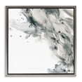 thumbnail image 1 of Stupell Industries Grey Swirled Liquid Abstract Painting Gray Floater Framed Canvas Art Print Wall Art, 18 x 18, 1 of 10