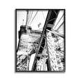 thumbnail image 1 of Stupell Industries Grey Urban Bridge Travel & Places Photography Black Framed Art Print Wall Art, 11 x 14, 1 of 9