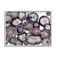 thumbnail image 1 of Stupell Industries Grey and Purple Abstract Geode , 16 x 20,Design by Laura Van Horne, 1 of 2