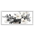 thumbnail image 1 of Stupell Industries Greyscale Spring Florals Blooming Soft Watercolor Flowers Botanical & Floral Painting White Framed Art Print Wall Art, 13 x 30, 1 of 7