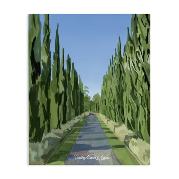 Stupell Industries Greystone Gardens Path Canvas Wall Art, design by Amelia Noyes