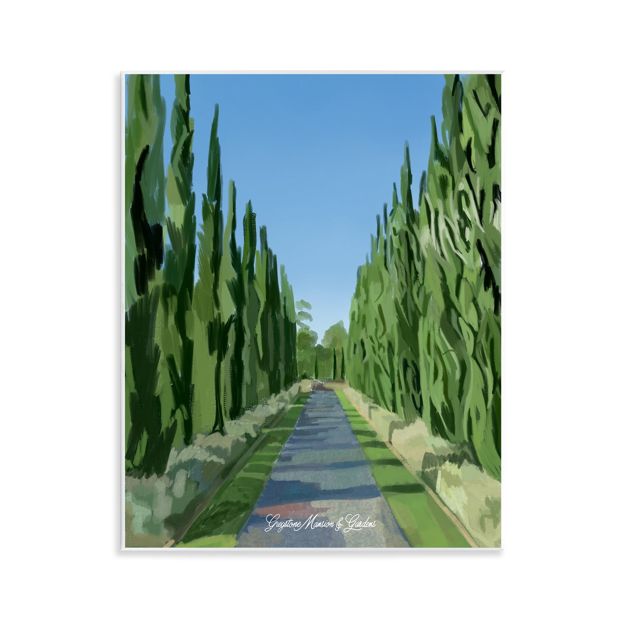 Stupell Industries Greystone Gardens Path Wall Plaque Art, design by Amelia Noyes