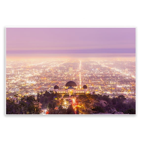 Stupell Industries Griffith Park Scenic Overview Wall Plaque Art, design by Jeff Poe Photography