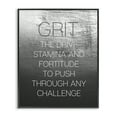 thumbnail image 1 of Stupell Industries Grit Motivational Definition Text & Numbers Painting Black Framed Art Print Wall Art, 16 x 20, 1 of 2