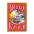 Stupell Industries Groovy Disco Kitchen Performing Arts Painting Gray