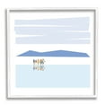 thumbnail image 1 of Stupell Industries Group At Beach Reflection In Water Abstract Mountains, 12 x 12, Designed by Make Much Studios, 1 of 6
