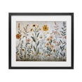 thumbnail image 1 of Stupell Industries Shabby Chic Growing Tall Wildflowers Black Framed Print Under Glass, 16 x 13, by Petals Prints Design, 1 of 7