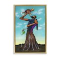 thumbnail image 1 of Stupell Industries Growth Family Portrait Gold Framed Floater Canvas Wall Art design by Manasseh Johnson Sr, 25 x 17, 1 of 9
