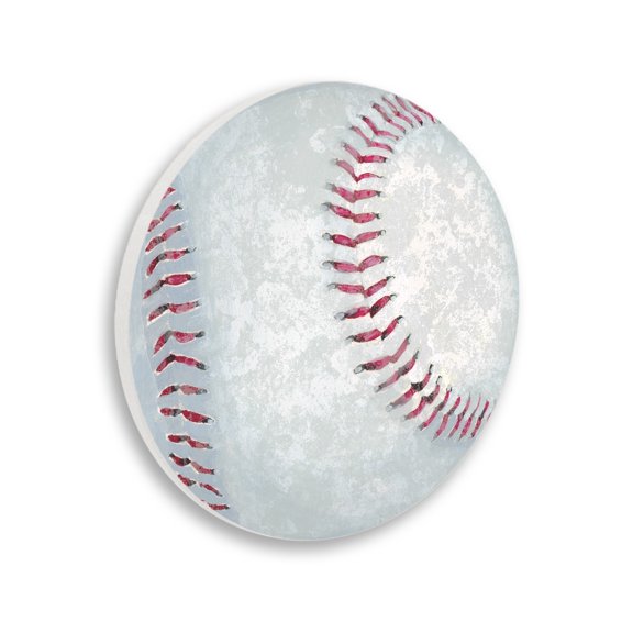 Stupell Industries Grunge Sports Equipment Baseball Playground Game,12 x 12,Design By Studio W