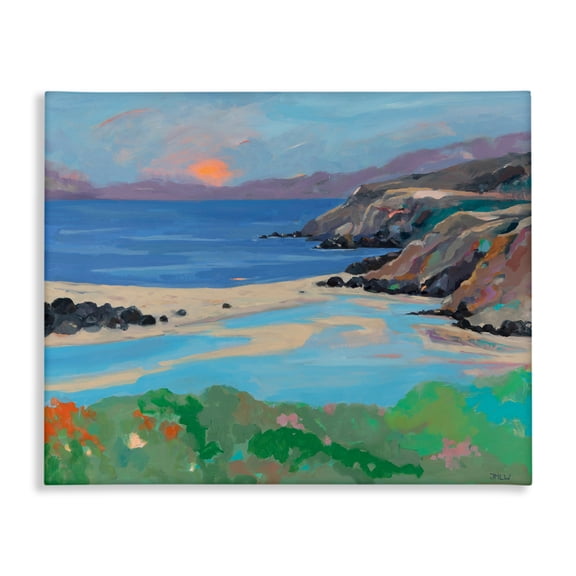 Stupell Industries Gualala Point Landscape Canvas Wall Art design by Jenny Wantuch, 24 x 30
