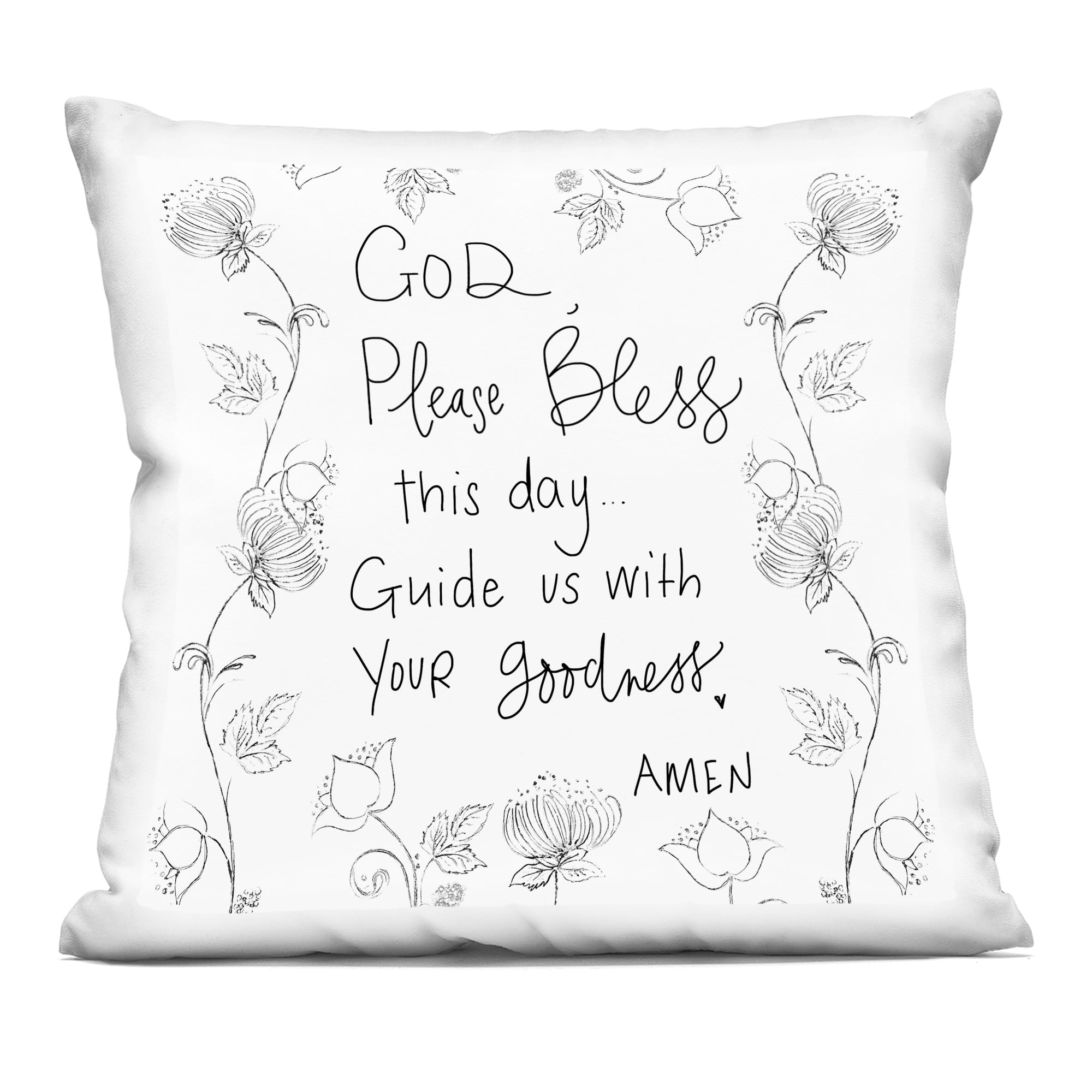 Stupell Industries Guide Us With Your Goodness Decorative Printed Throw Pillow, design by Patricia Pinto