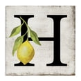 thumbnail image 1 of Stupell Industries French Country H with Lemon Letter Canvas Art, 17 x 17, by Creatif Belle, 1 of 8