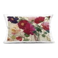 thumbnail image 1 of Stupell Industries Haiku Flower Vase Decorative Printed Throw Pillow, design by Annabelle Hall, 1 of 6