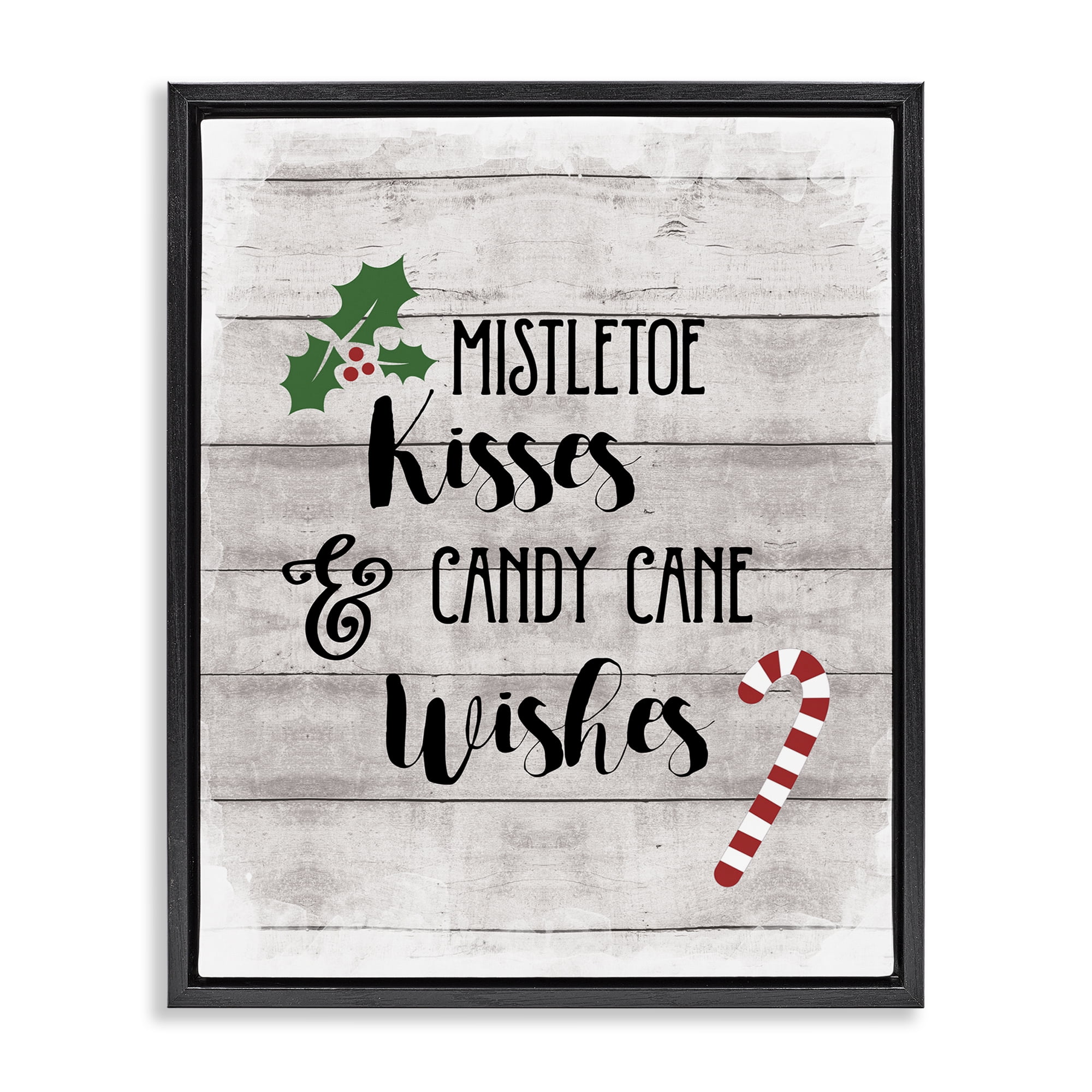 Stupell Industries Halloween Wonderful Time Holiday Painting Black Floater Framed Canvas Art Prints Wall Art, 25 x 31