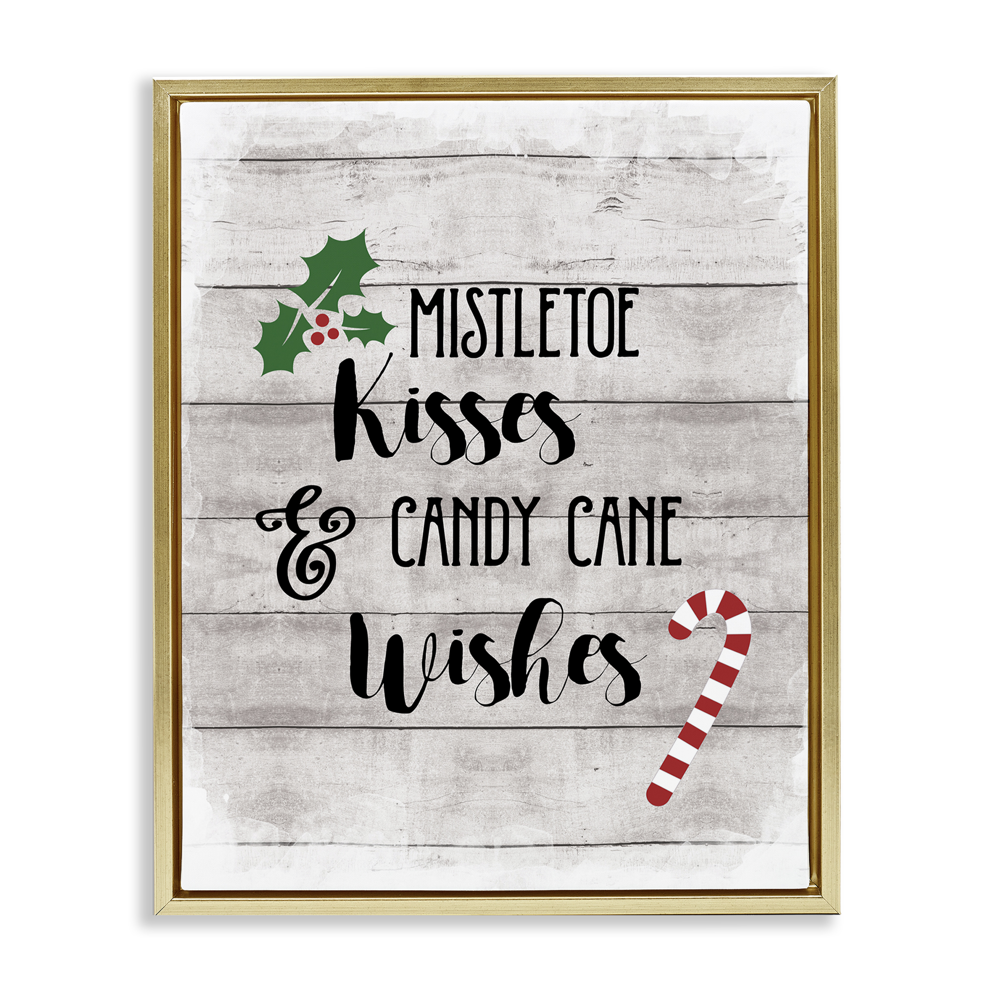 Stupell Industries Halloween Wonderful Time Holiday Painting Gold Floater Framed Canvas Art Prints Wall Art, 25 x 31