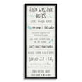 thumbnail image 1 of Stupell Industries Hand Washing Rules Bathroom Guide Positive Hygiene Typography Painting Black Framed Art Print Wall Art, 13 x 30, 1 of 5