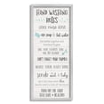 thumbnail image 1 of Stupell Industries Hand Washing Rules Bathroom Guide Positive Hygiene Typography Painting Gray Framed Art Print Wall Art, 10 x 24, 1 of 7