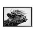 thumbnail image 1 of Stupell Industries Farmhouse Handsome Highland Portrait Black Floating Frame Canvas Art, 25 x 17, by Tina LeCour, 1 of 8