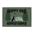 thumbnail image 1 of Stupell Industries Happier Camper with Dog Animals Painting Black Framed Art Print Wall Art, 30 x 20, 1 of 2