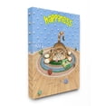thumbnail image 1 of Stupell Industries Happiness Funny Cat Cartoon Pet Design Canvas Wall Art by Gary Patterson, 1 of 5