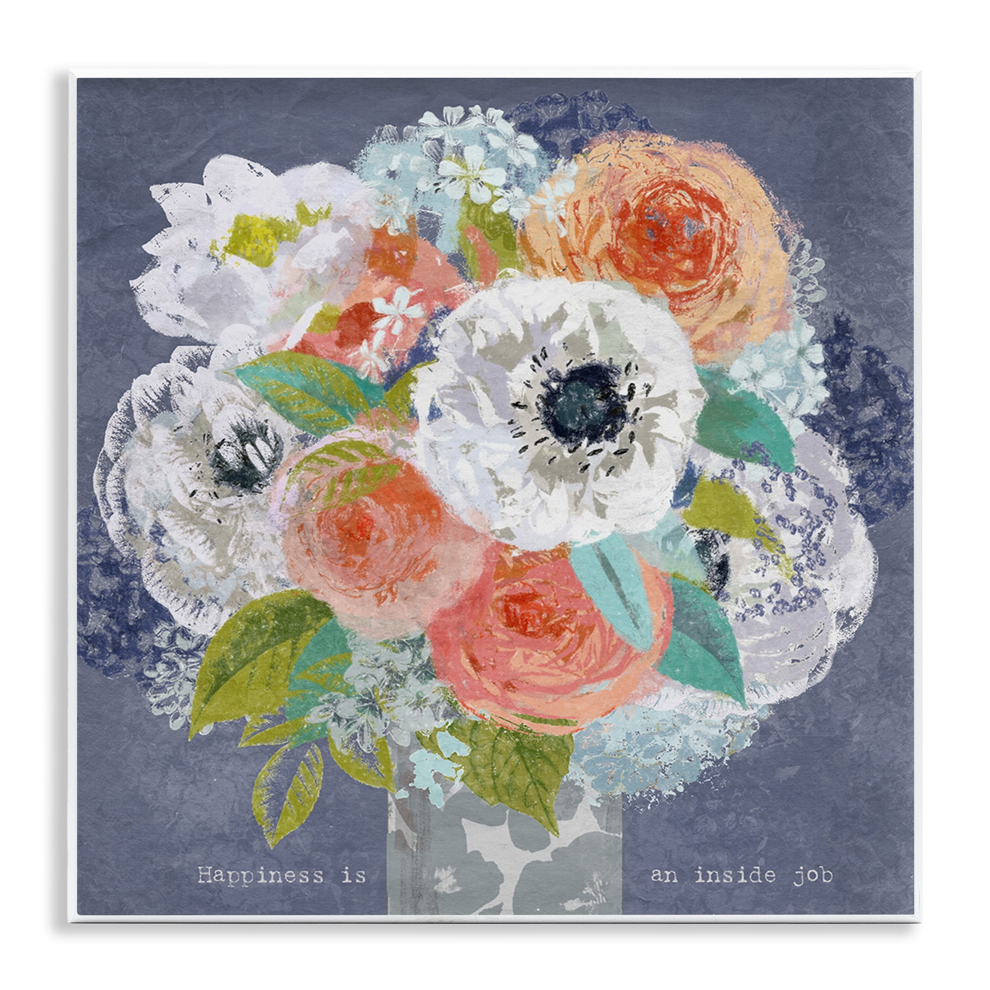 Stupell Industries Happiness Is An Inside Job Wall Plaque Art, design by Suzanne Nicoll
