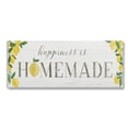 thumbnail image 1 of Stupell Industries Happiness Is Homemade Food & Beverage Painting Gallery Wrapped Canvas Art Print Wall Art, 30 x 13, 1 of 8