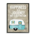 thumbnail image 1 of Stupell Industries Happiness is a Journey Inspirational Adventure Quote Framed Wall Art, 24 x 30, Design by Amy Brinkman, 1 of 5