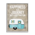 thumbnail image 1 of Stupell Industries Happiness is a Journey Inspirational Adventure Quote Framed Wall Art, 24 x 30, Design by Amy Brinkman, 1 of 5