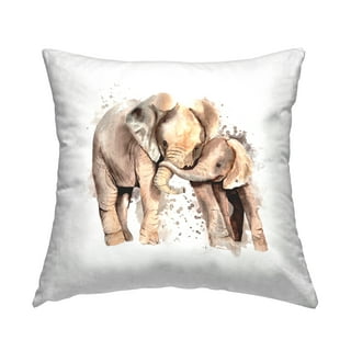 Elephant throw pillow walmart sale