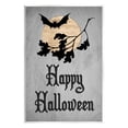 thumbnail image 1 of Stupell Industries Happy Halloween Bats Holiday Painting Unframed Art Print Wall Art, 13 x 19, 1 of 7