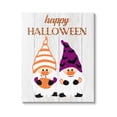 thumbnail image 1 of Stupell Industries Happy Halloween Seasonal Gnomes Graphic Art Gallery Wrapped Canvas Print Wall Art, Design by CAD Designs, 1 of 7