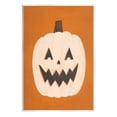 thumbnail image 1 of Stupell Industries Happy Jack-o-Lantern Halloween Pumpkin Graphic Art Unframed Art Print Wall Art, Design by Loni Harris, 1 of 6