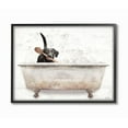 thumbnail image 1 of Stupell Industries Happy Labrador in Rustic Bubble Bath Design Designed by Lori Deiter, 1 of 8